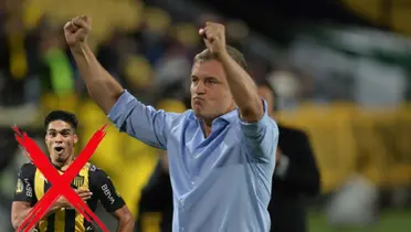 Diego Aguirre al mando de Peñarol