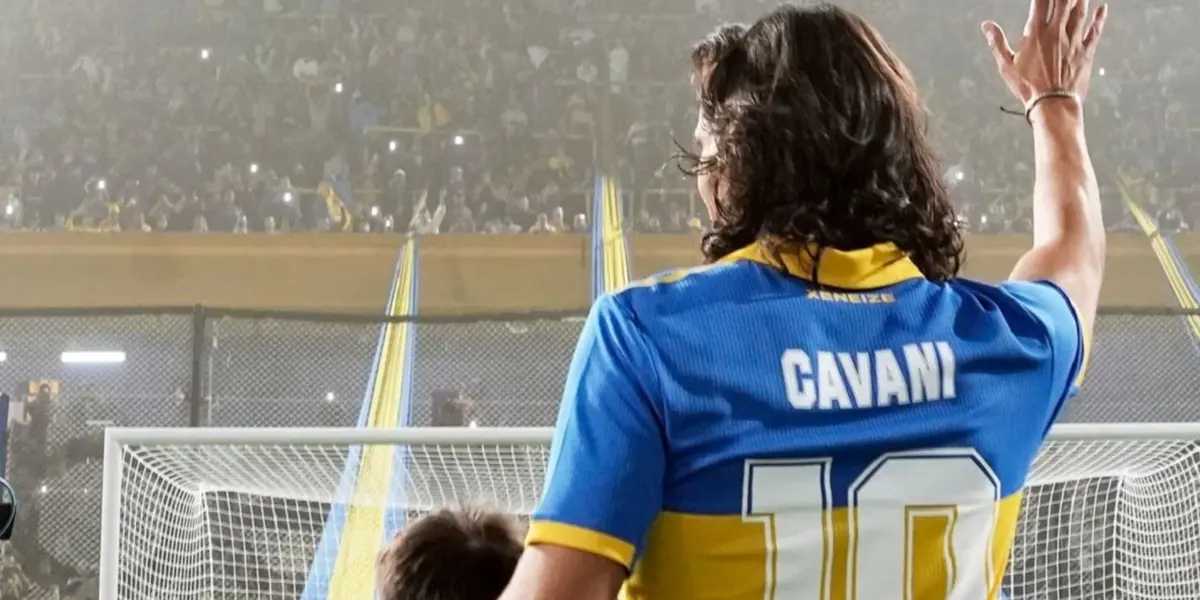 Edinson Cavani en Boca Juniors