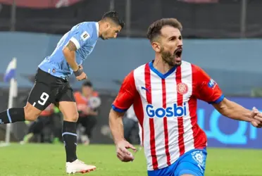 El goleador uruguayo del Girona está pidiendo su vuelta a la Selección con un enorme logro que tuvo hoy