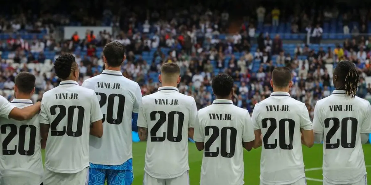 El Real Madrid luego de dos golpes durísimos, volvió al triunfo y dejó un lindo mensaje de apoyo a un compañero que la paso mal en la fecha pasada