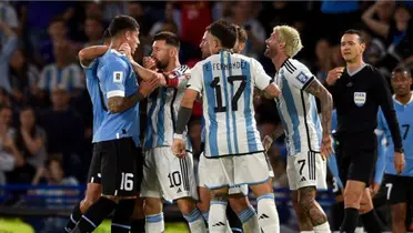 El último partido entre Uruguay y Argentina