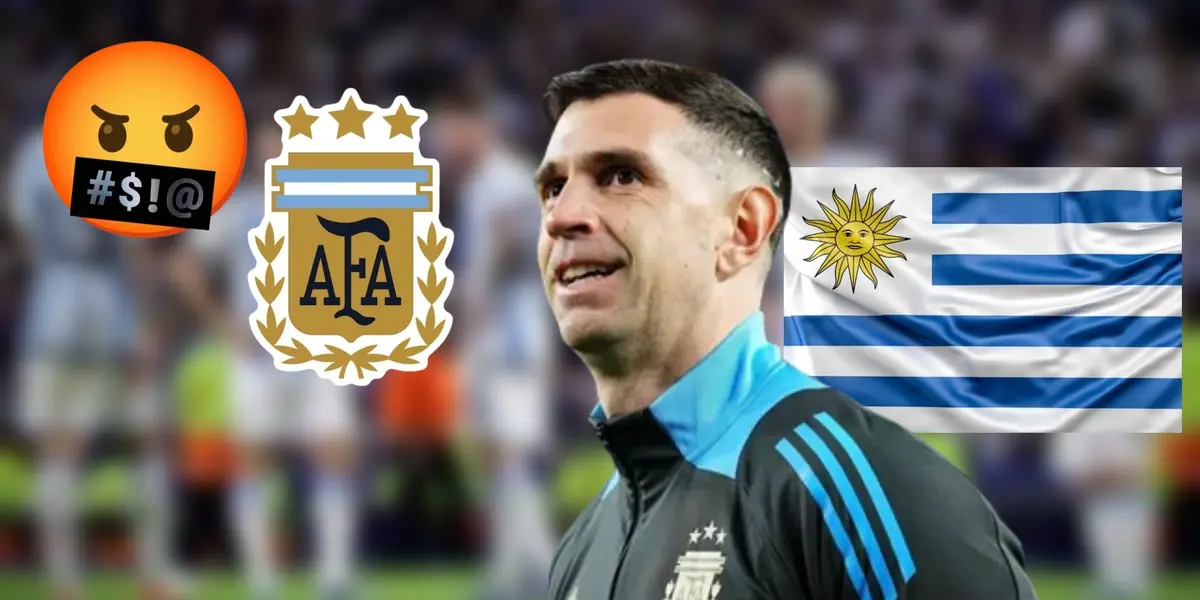 Emiliano Martínez comenzó a ser criticado por los argentinos tras lo que dijo sobre la derrota con Uruguay