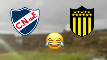 En Nacional se ríen de los hinchas de Peñarol en el partido ante Danubio