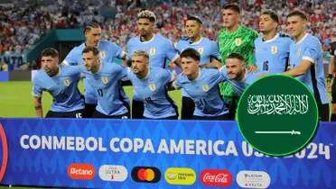 La Selección de Uruguay en la Copa América.