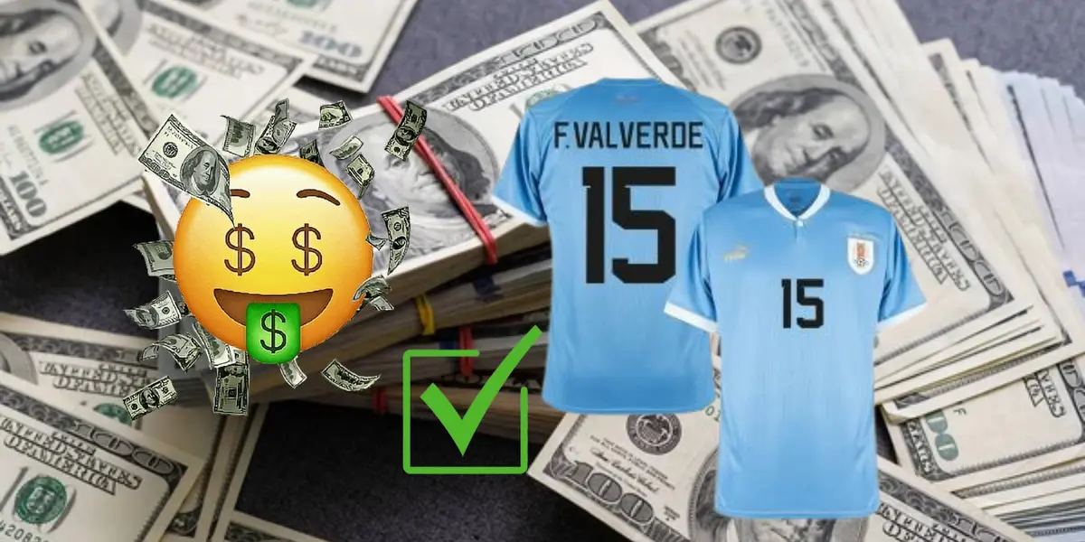 La Selección de Uruguay puede recibir una cifra millonaria de la nueva marca de indumentaria