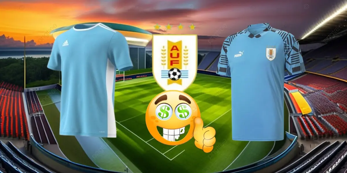 Las camisetas de Uruguay