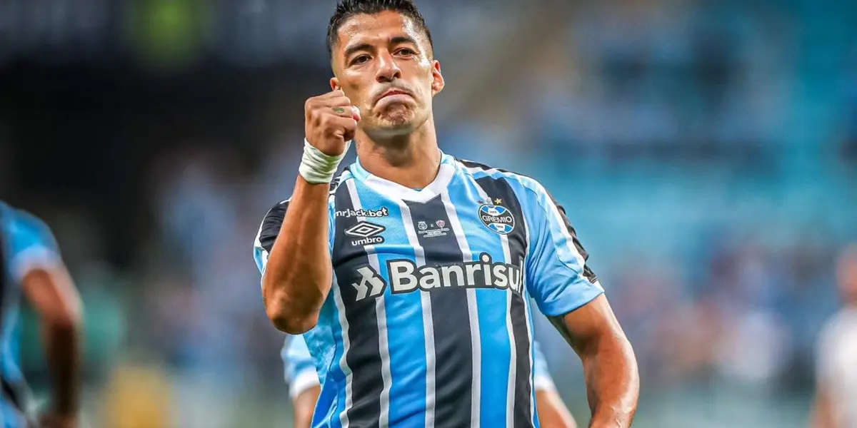 Luis Suárez sigue sin olvidarse de su histórico paso por el Gremio de Porto Alegre