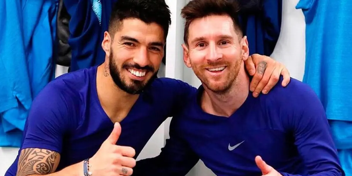 Luis Suárez y Lionel Messi