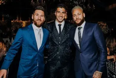 Luis tiene de gran amigo a Lio Messi, desde que jugaron en Barcelona la amistad entre ellos creció muchísimo