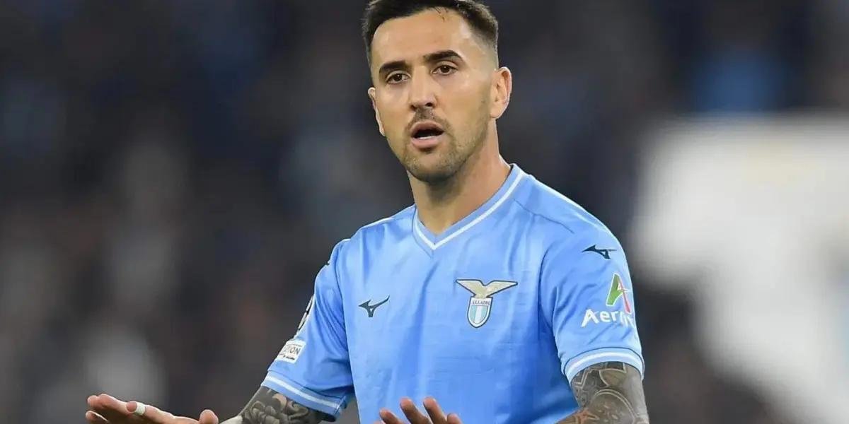 ´Matías Vecino en Lazio.