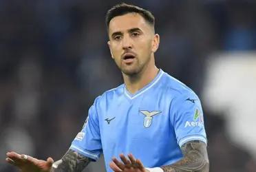 ´Matías Vecino en Lazio.