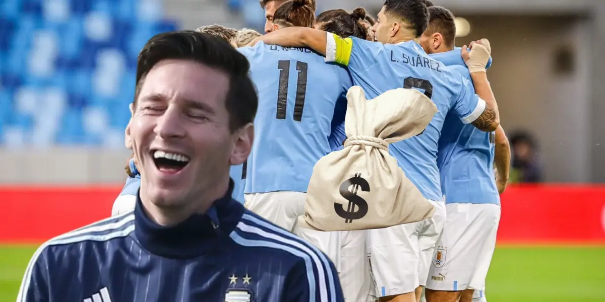 Se filtró una abismal diferencia económica entre el argentino y los futbolistas uruguayos