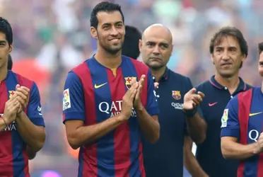 Suárez compartió cancha con varios futbolistas élite, y en el Barcelona no fue la excepción  