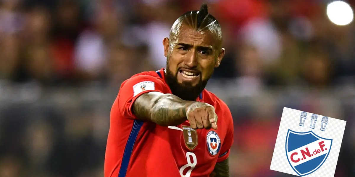 Arturo Vidal y la posibilidad de llegar a Nacional