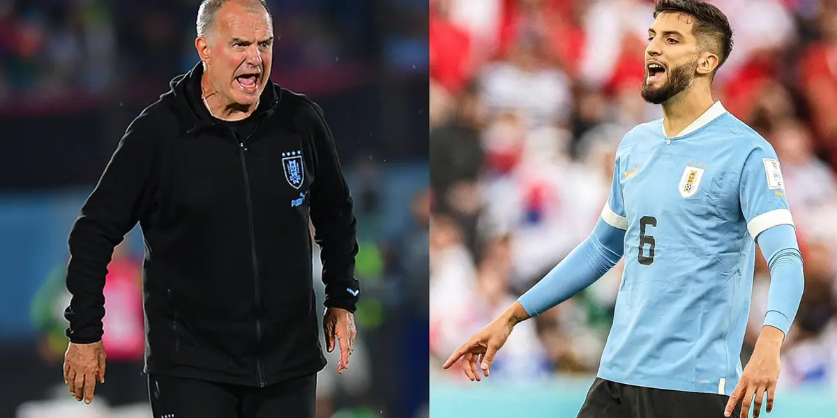 Bielsa y Bentancur en Uruguay