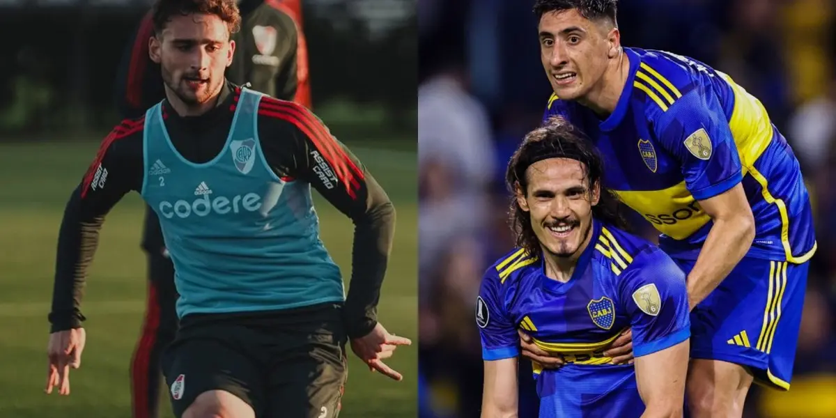 Boselli en River, Cavani, Merentiel y Saracchi en Boca