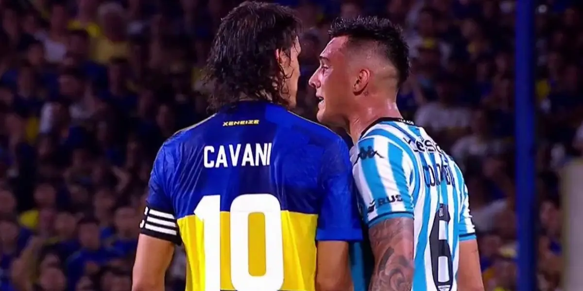 Cavani y un encontronazo con Colombo