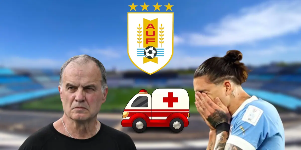 Darwin Núñez no podrá jugar la fecha FIFA de marzo con la Selección de Uruguay y Bielsa ya pensó en su segunda opción