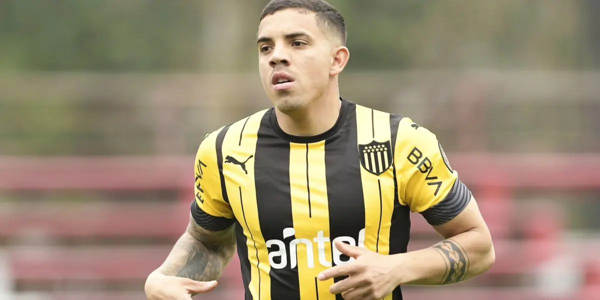 David Terans en su paso por Peñarol