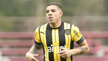 David Terans en su paso por Peñarol