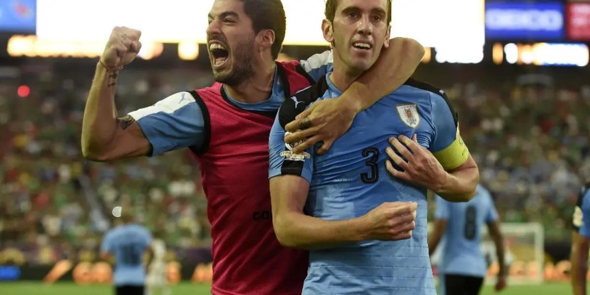 Diego Godín participo del Partido de Leyendas en Miami y mandó polémico mensaje a Luis Suárez.