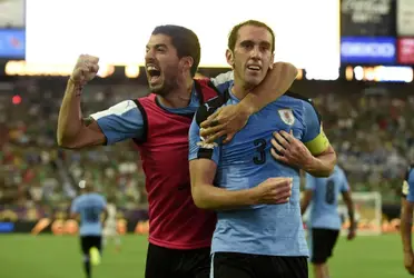 Diego Godín participo del Partido de Leyendas en Miami y mandó polémico mensaje a Luis Suárez.