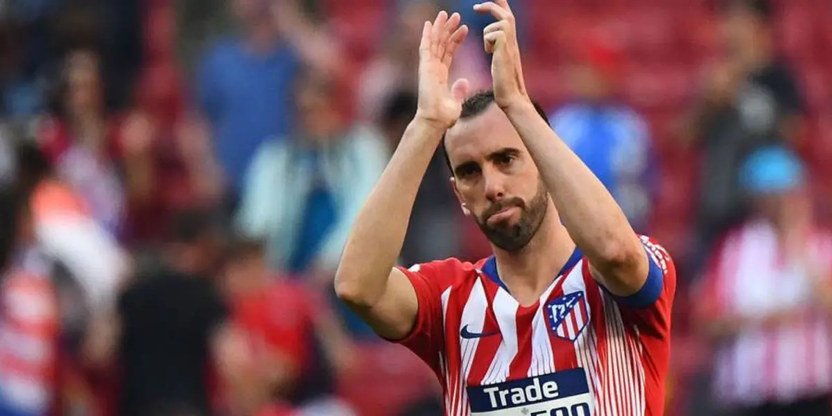 Diego Godín tuvo una especial visita en el estadio del Atlético de Madrid, el Wanda Metropolitano, acompañado de su hija