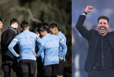 Diego Simeone se enamoró de un futbolista de la Selección de Uruguay que podría tener excelentes noticias en las próximas horas