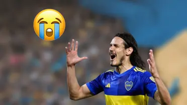 Edinson Cavani atraviesa un gran presente en Boca, pero no todo es color de rosas para el uruguayo