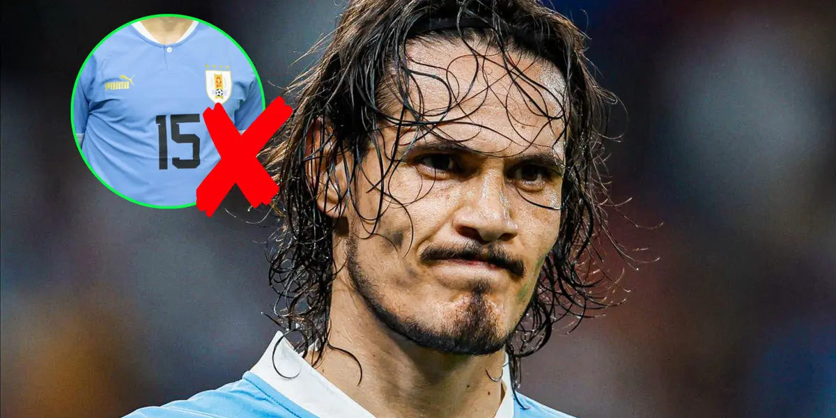 El posteo de Edinson Cavani que confirma que Uruguay pasó a un segundo plano