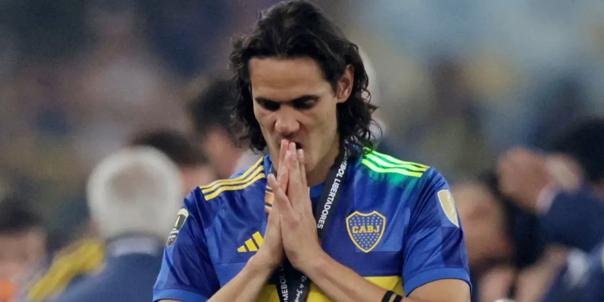 Edinson Cavani en Boca