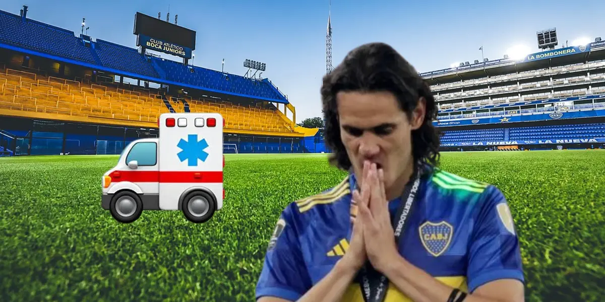 Edinson Cavani en Boca Juniors