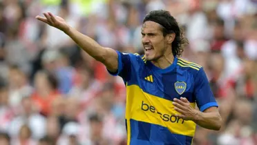 Edinson Cavani en el Xeneize