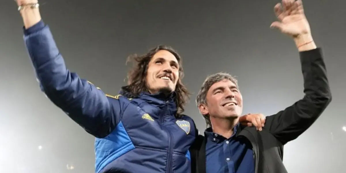 Edinson Cavani recibió un peculiar consejo de Sergio Manteca Martínez que resonó en todo el mundo Boca