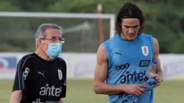 Edinson Cavani se lució con un triplete ante Belgrano de Córdoba