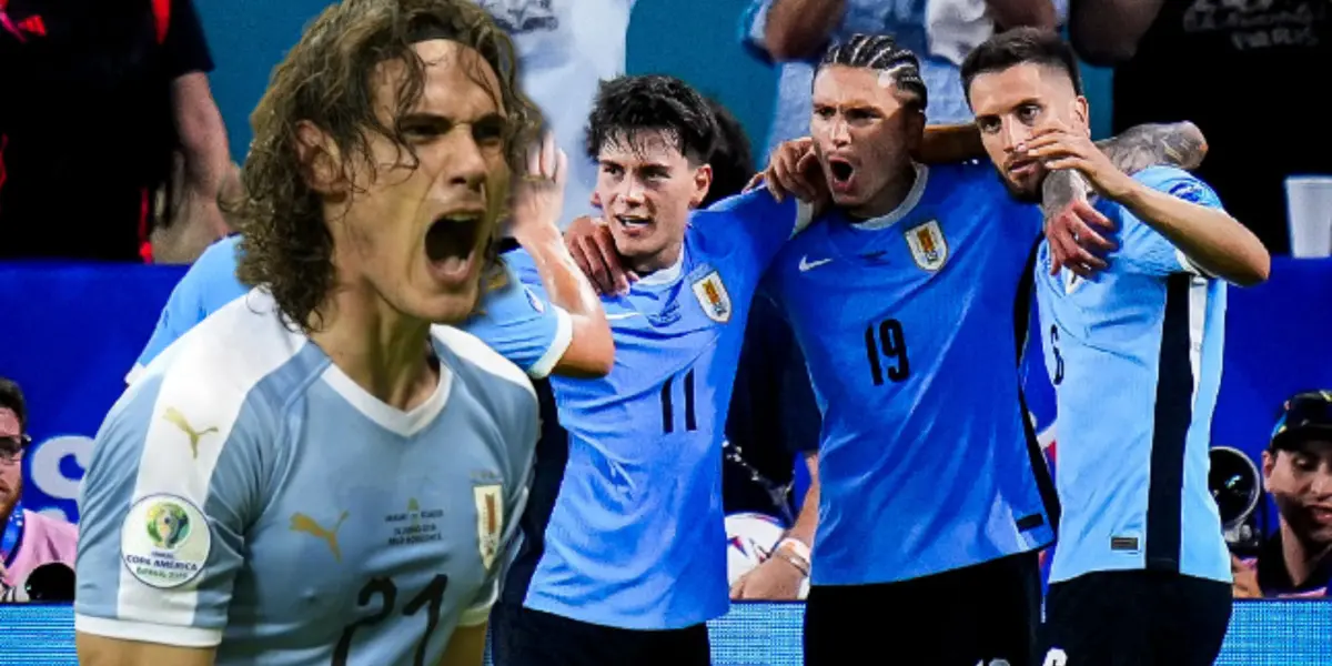 La primera aparición de Edinson Cavani tras el debut de Uruguay en Copa América