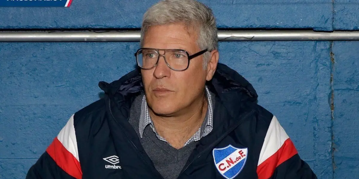 El director técnico de Nacional tuvo un momento divino durante el partido por Copa Libertadores.