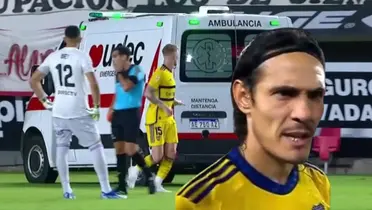 El encuentro entre Boca y Estudiantes fue suspendido por una situación más que sensible y todos culparon a Edinson Cavani