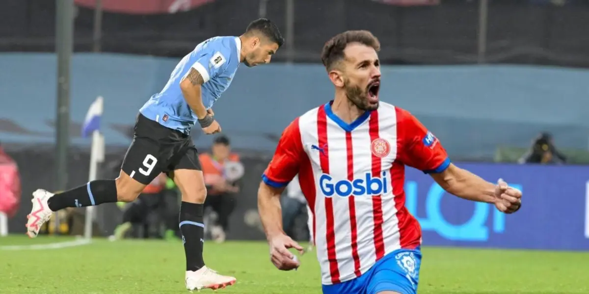 El goleador uruguayo del Girona está pidiendo su vuelta a la Selección con un enorme logro que tuvo hoy