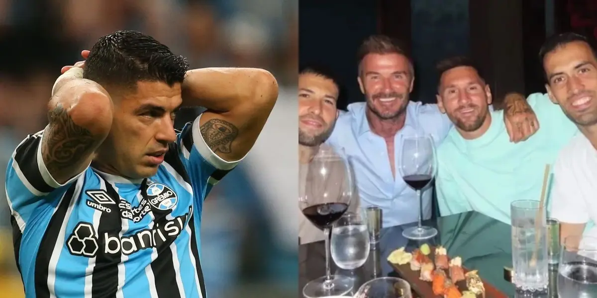 El mal momento de Luis Suárez en Gremio contrasta con el de Jordi Alba y Sergio Busquets en Inter Miami