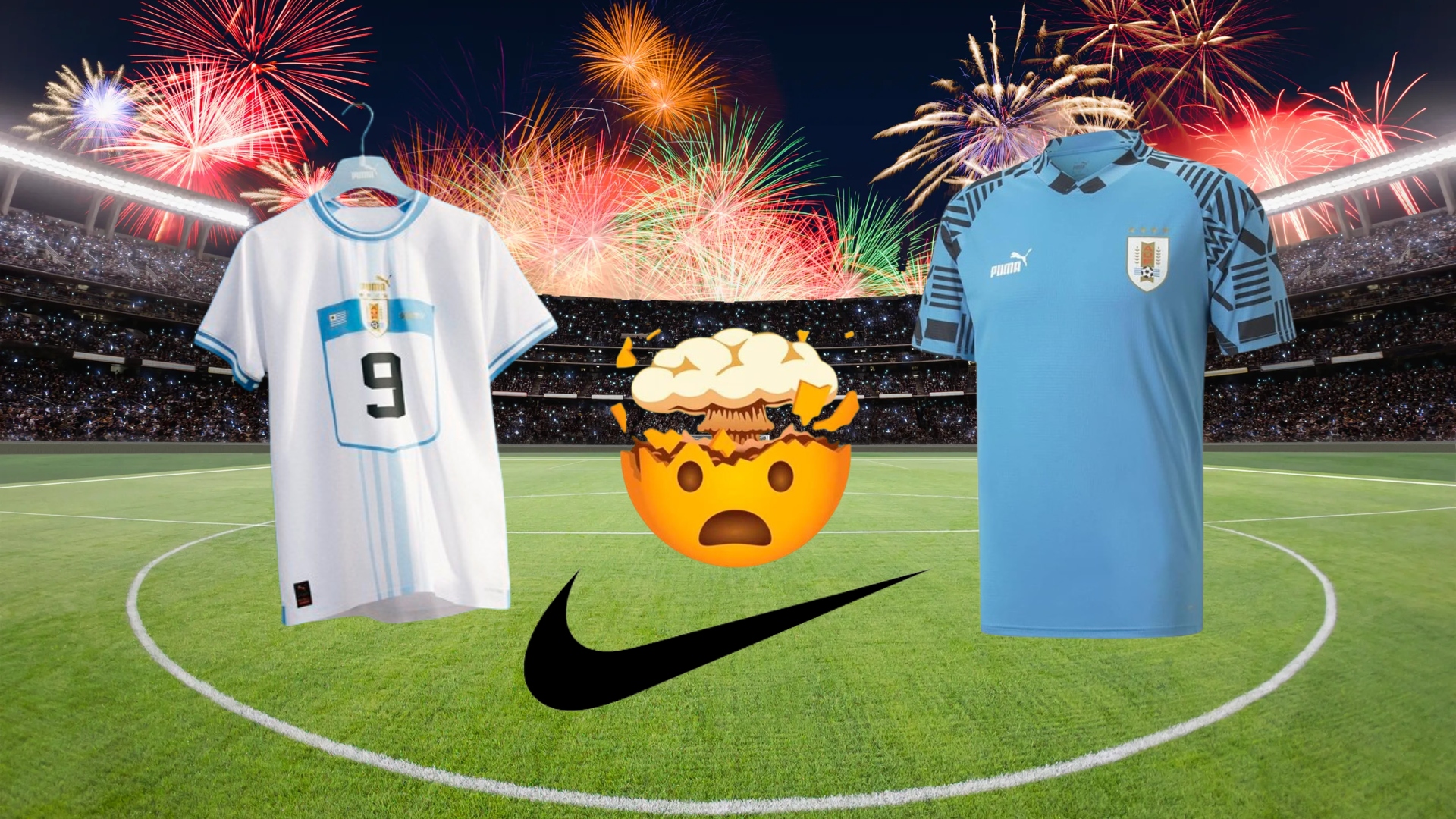 Nike futbol uruguay best sale