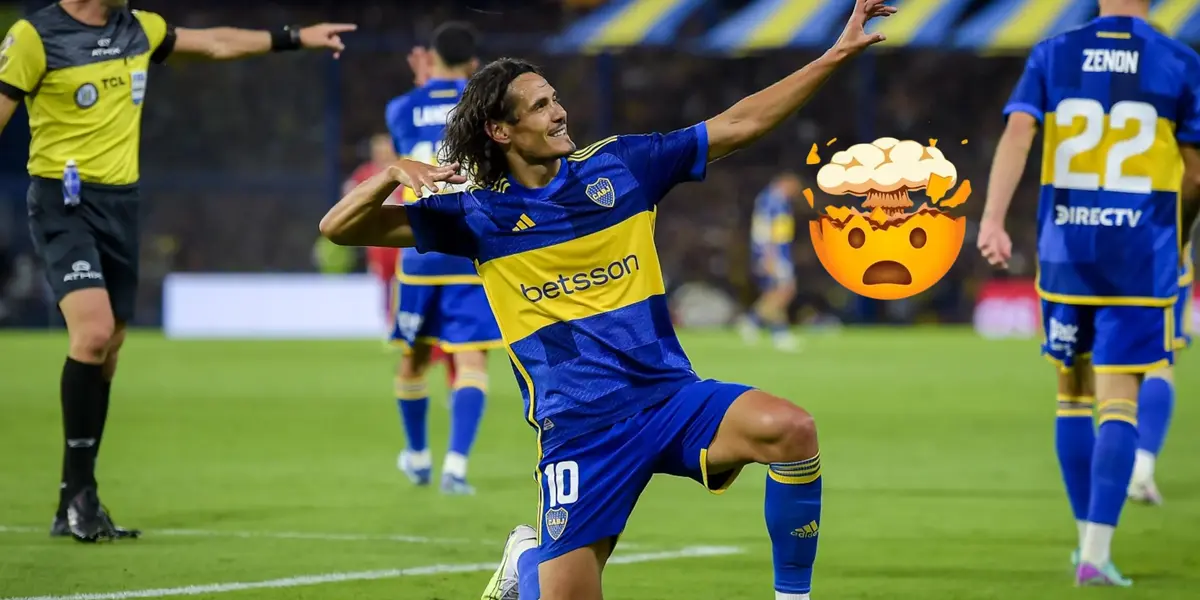 El presente de Cavani en Boca Juniors