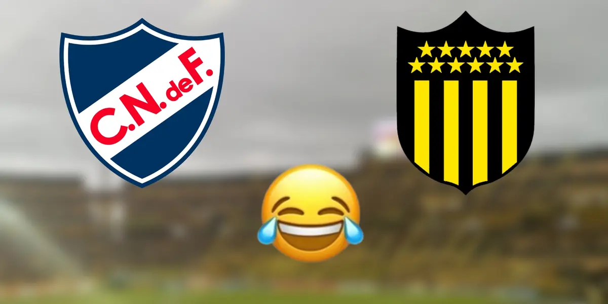 En Nacional se ríen de los hinchas de Peñarol en el partido ante Danubio