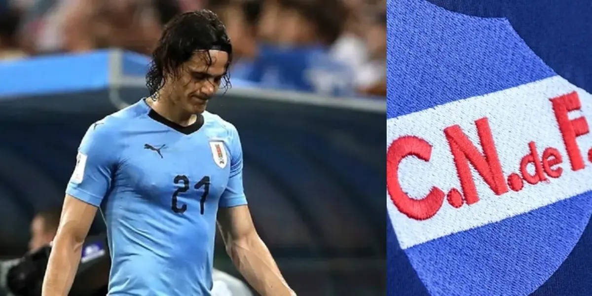 En Nacional siguen de cerca la situación de Edinson Cavani y especulan con una posible traición a los colores