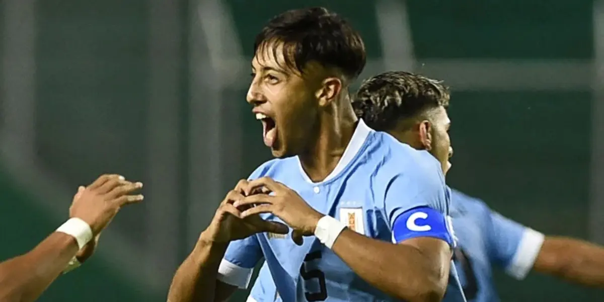 Fabrizio Díaz, campeón del mundo sub 20 con Uruguay, es seguido de cerca por River Plate de Argentina