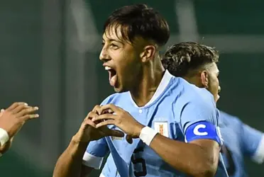 Fabrizio Díaz, campeón del mundo sub 20 con Uruguay, es seguido de cerca por River Plate de Argentina