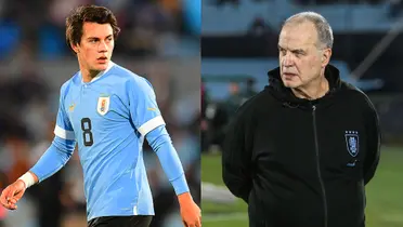 Facundo Pellistri y Bielsa en Uruguay