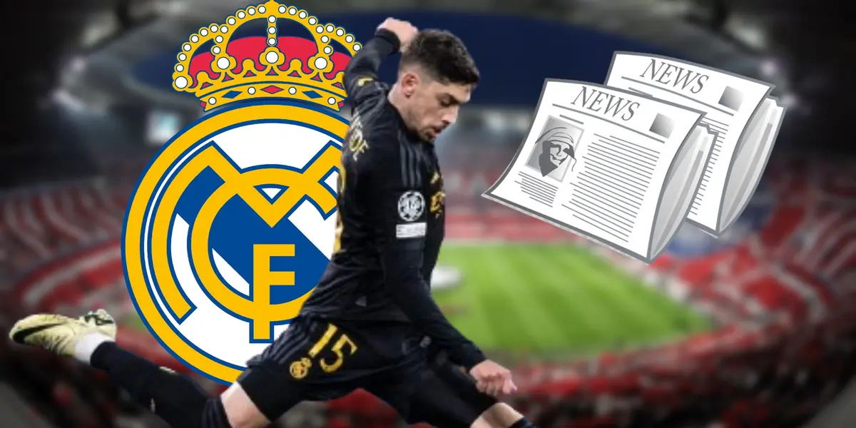 Federico Valverde con la camiseta del Real Madrid