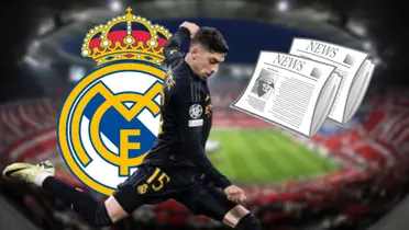 Federico Valverde con la camiseta del Real Madrid