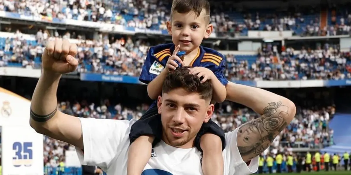 Federico Valverde sorprendió confesando quién es el ídolo de su hijo